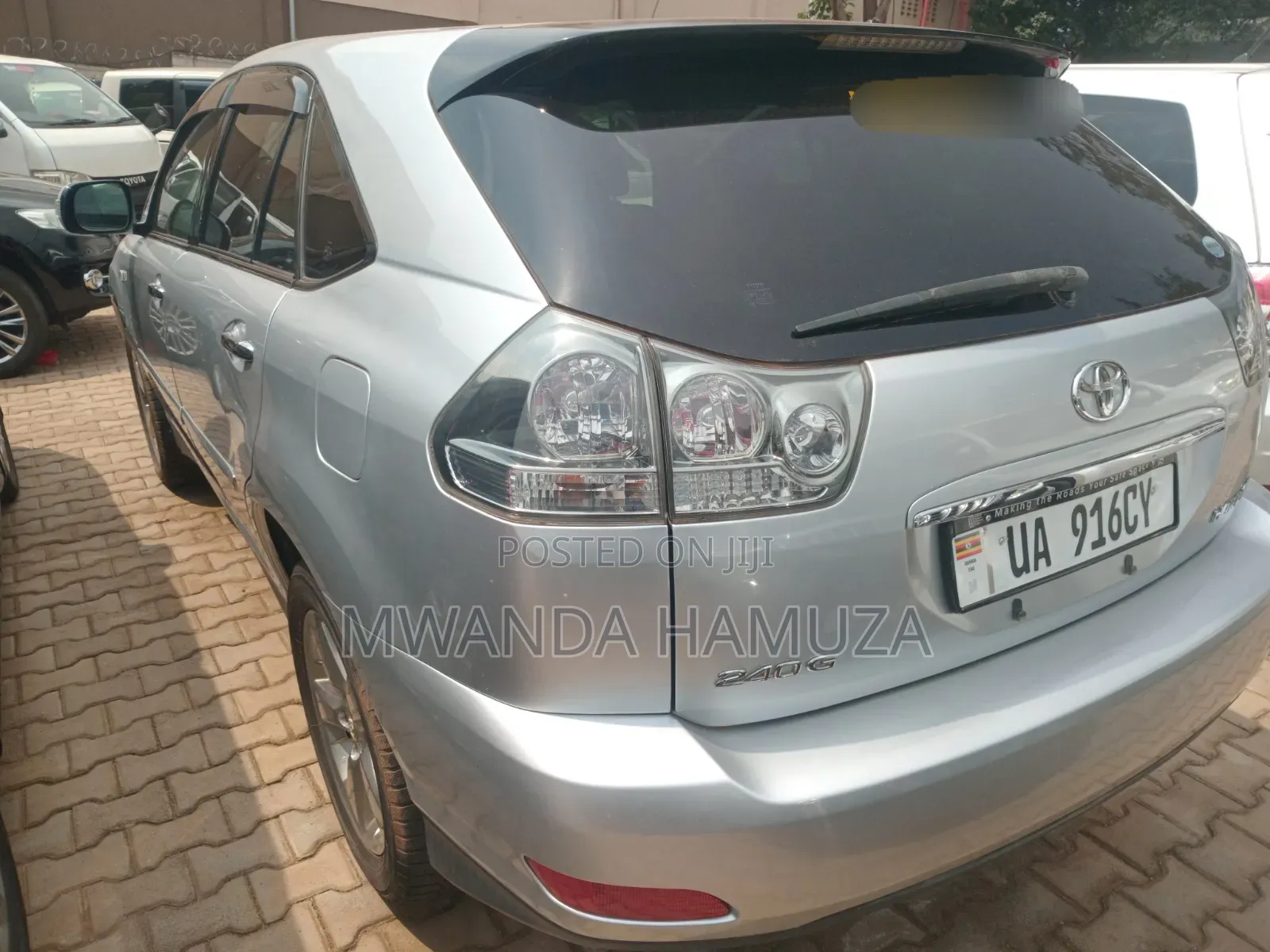 Toyota Harrier 2012 Silver