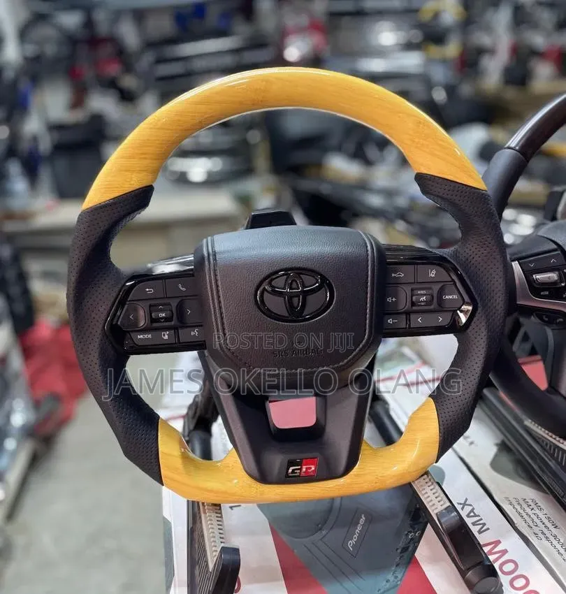 Our Yellow Steering Wheel Is Back in Stock.