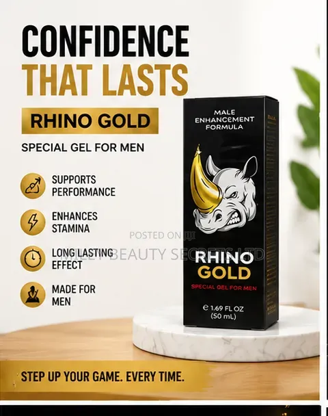 RHINO GOLD — Confidence. Strength. Performance.