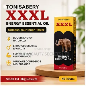 TONISABERY XXXL ENERGY ESSENTIAL OIL — Power Your Confidence!