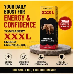 TONISABERY XXXL ENERGY ESSENTIAL OIL — Power Your Confidence!