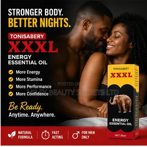 TONISABERY XXXL ENERGY ESSENTIAL OIL — Power Your Confidence!