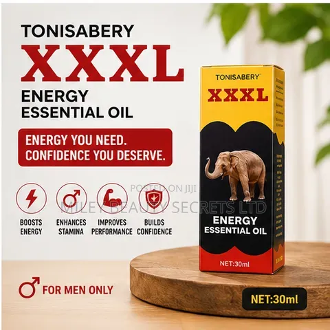 TONISABERY XXXL ENERGY ESSENTIAL OIL — Power Your Confidence!