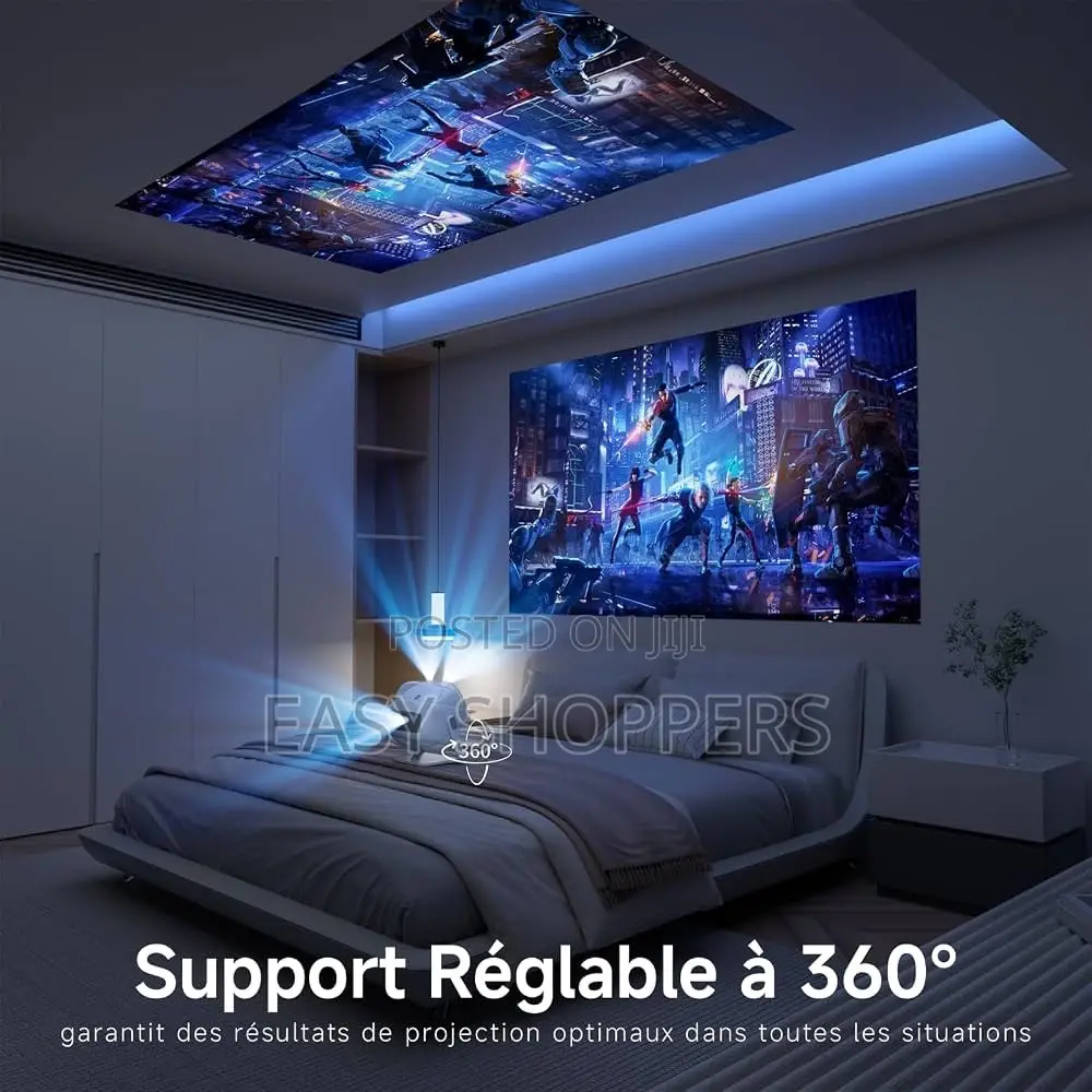 Smartberry HT3 Pro Portable Smart Projector HDR Support