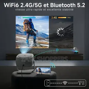 Smartberry HT3 Pro Portable Smart Projector HDR Support