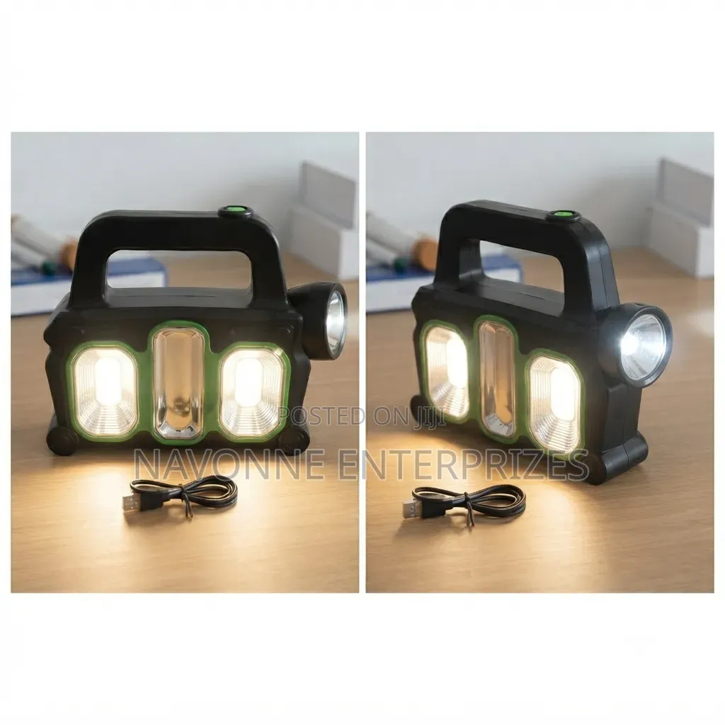 Multi-Function Rechargeable LED Camping Lantern Emergency Work Light