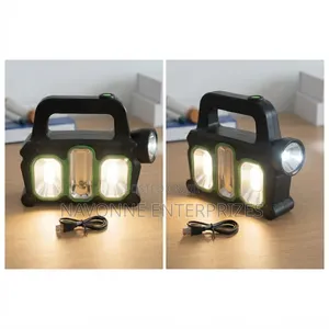 Multi-Function Rechargeable LED Camping Lantern Emergency Work Light