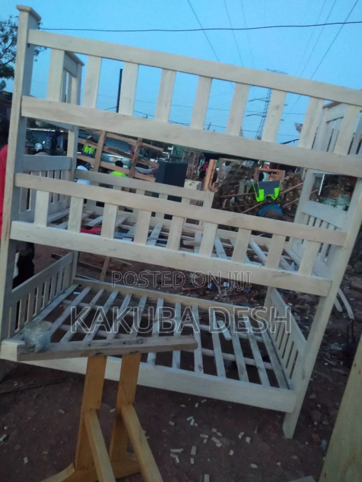 Bunk Bed 4by6 Holding Two 3by6 Upwards