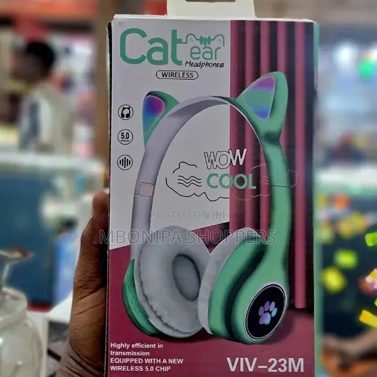 Cat Bluetooth Wireless Headset , Beats Headphones