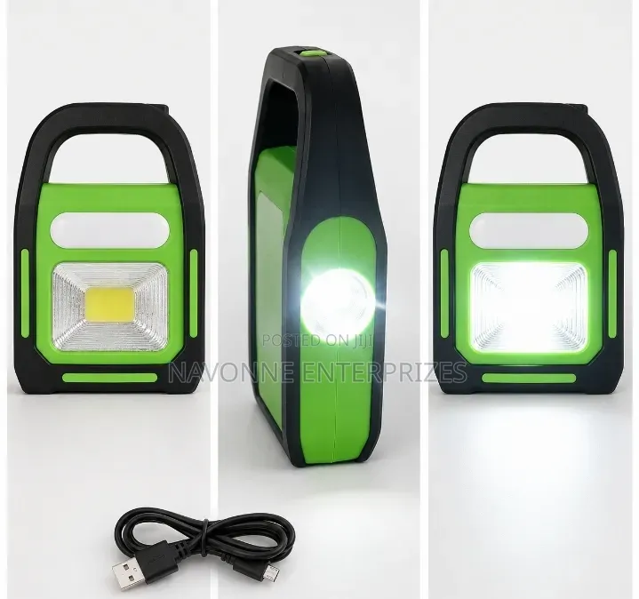Portable Rechargeable Emergency LED Work Light Camping Lantern