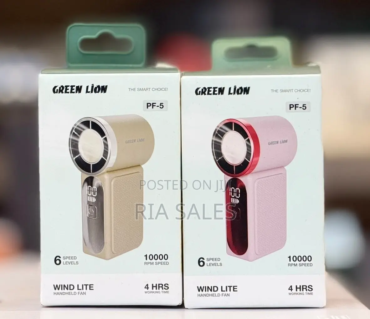 Green Lion Wind Lite Handheld Fan