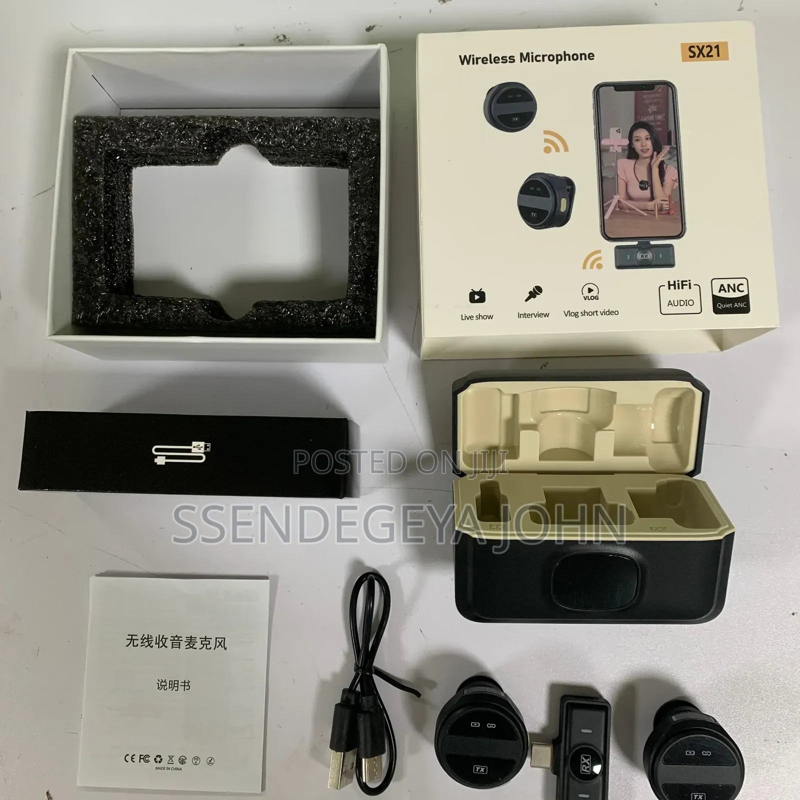SX21 Wireless Lavalier Microphone