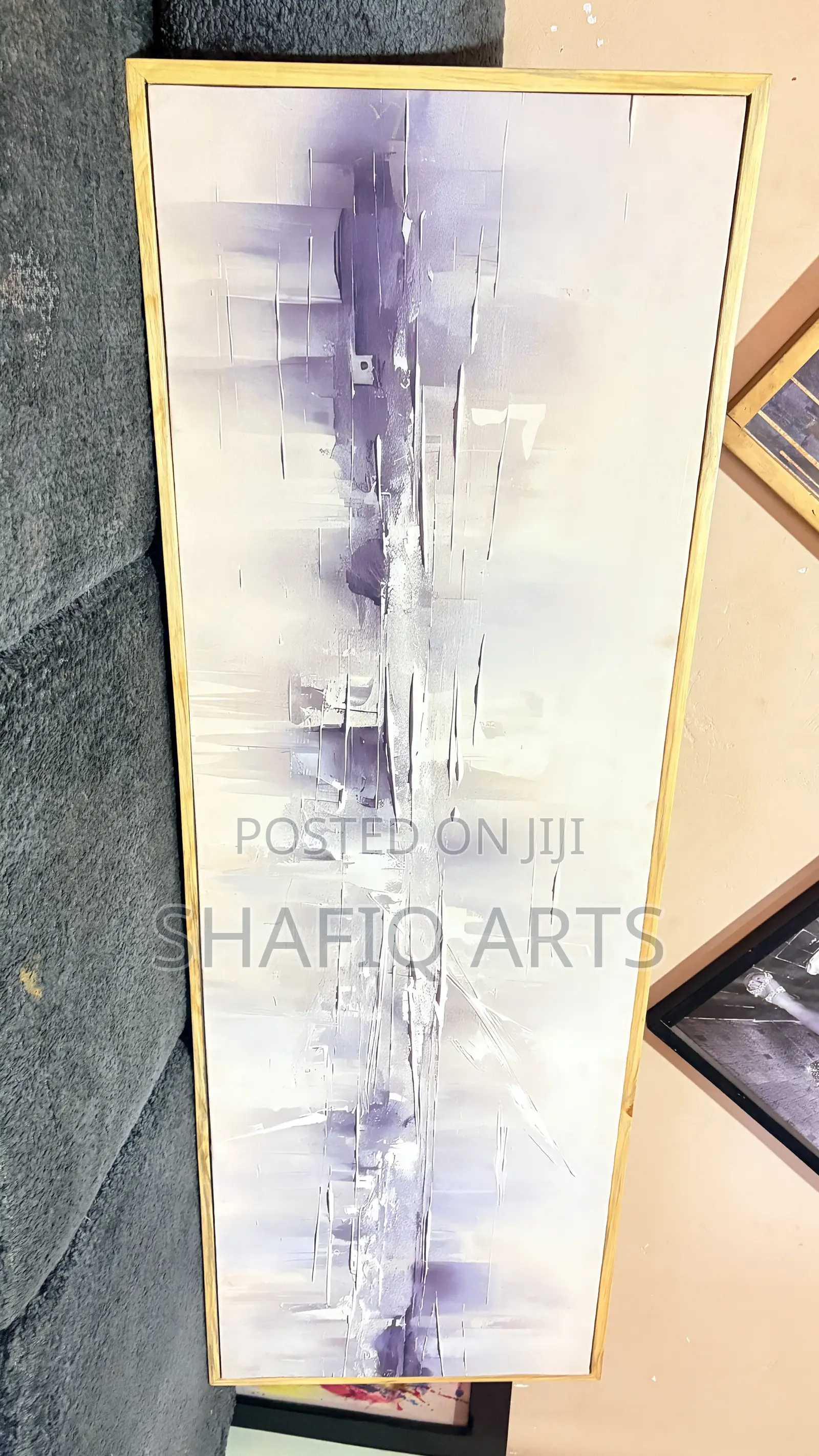 Modern Art Framed Canvas