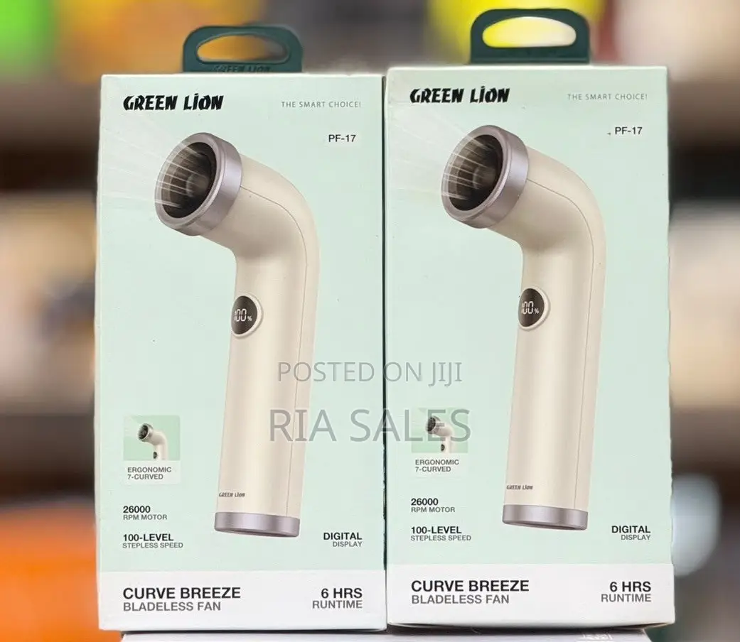 Green Lion Curve Breeze Bladeless Turbo Fan