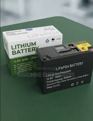 12.8V 40Ah LiFePO4 Lithium Battery for Solar, CCTV, and Backup Power
