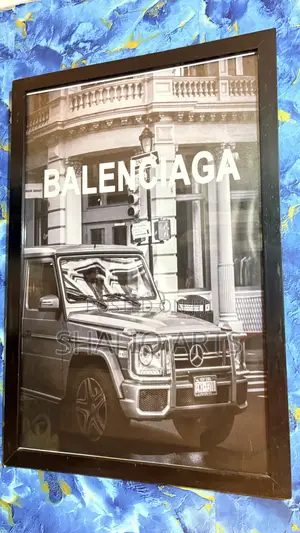 Merced Benz Wall Framed Art Piece