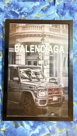 Merced Benz Wall Framed Art Piece