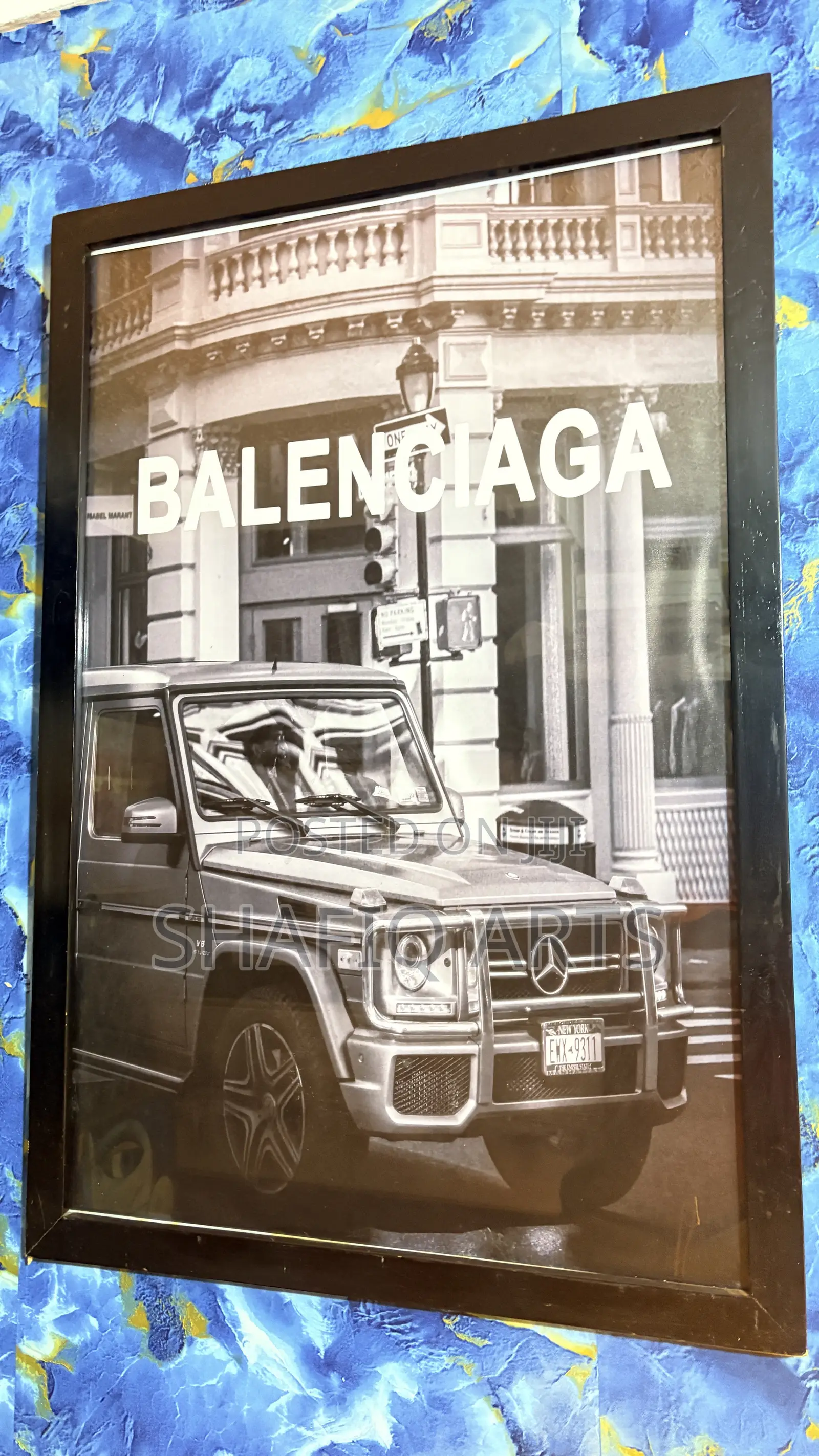 Merced Benz Wall Framed Art Piece