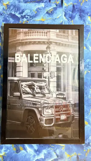Merced Benz Wall Framed Art Piece