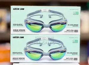 Green Lion Aqua Vision Pro Swimming Goggles