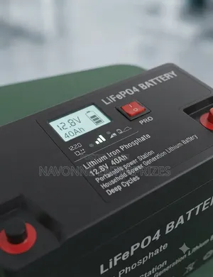 12.8V 40Ah LiFePO4 Lithium Battery for Solar, CCTV, and Backup Power