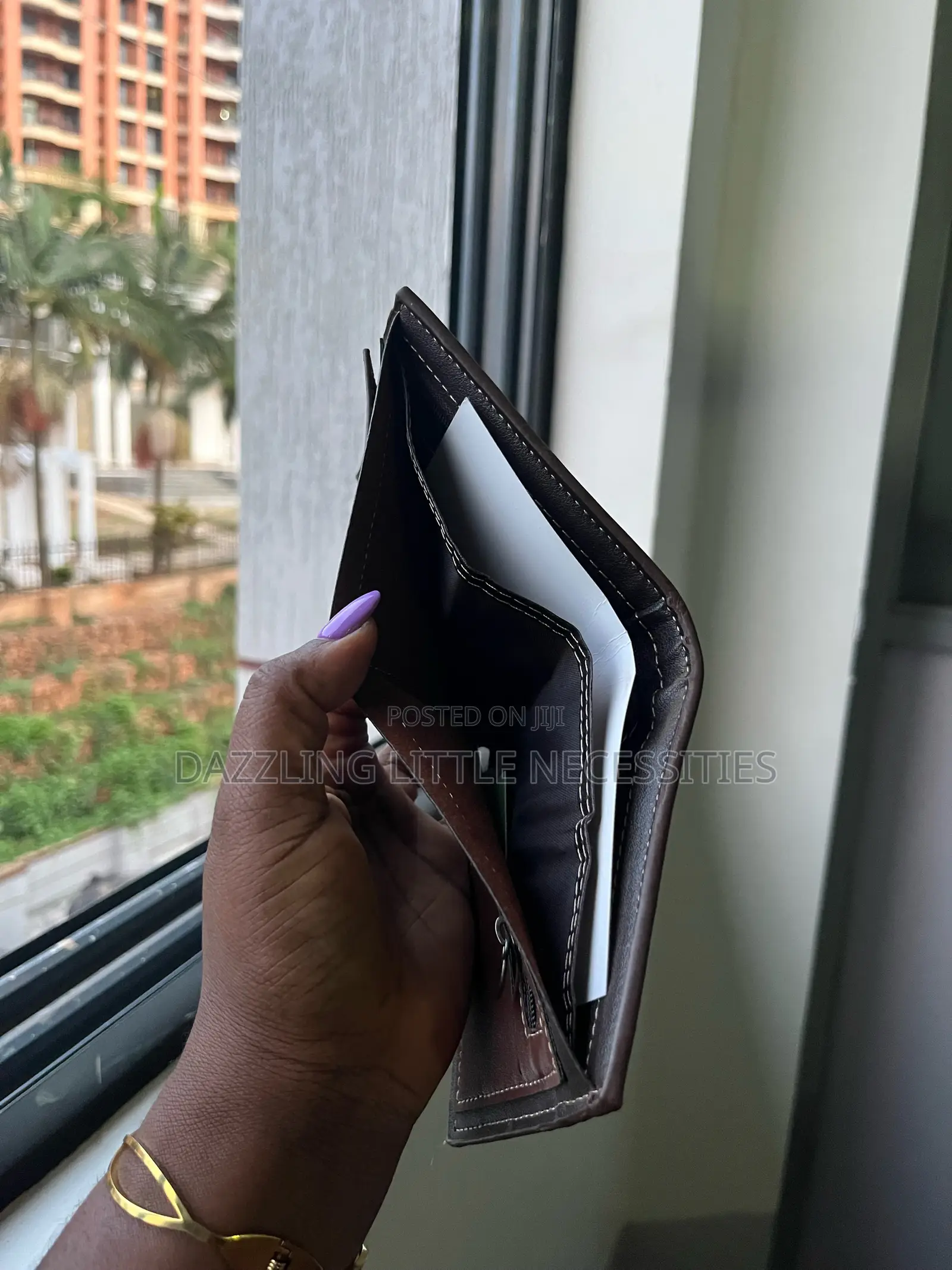 KINGDUSHI Vintage Brown Wallet for Men
