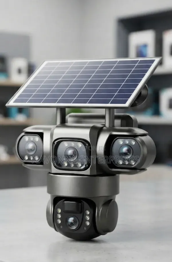 S28 Triple Lens Solar CCTV Camera WiFi PTZ Security Camera
