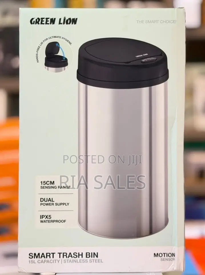 Green Lion Smart Trash Bin