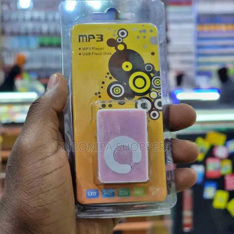 Crystal-Clear MP3 Player With Earphone, Easy Controls Immersive Audio