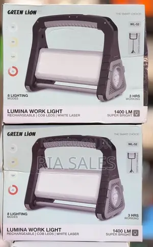Green Lion Lumina Work Light Rechargeable LED Work Light