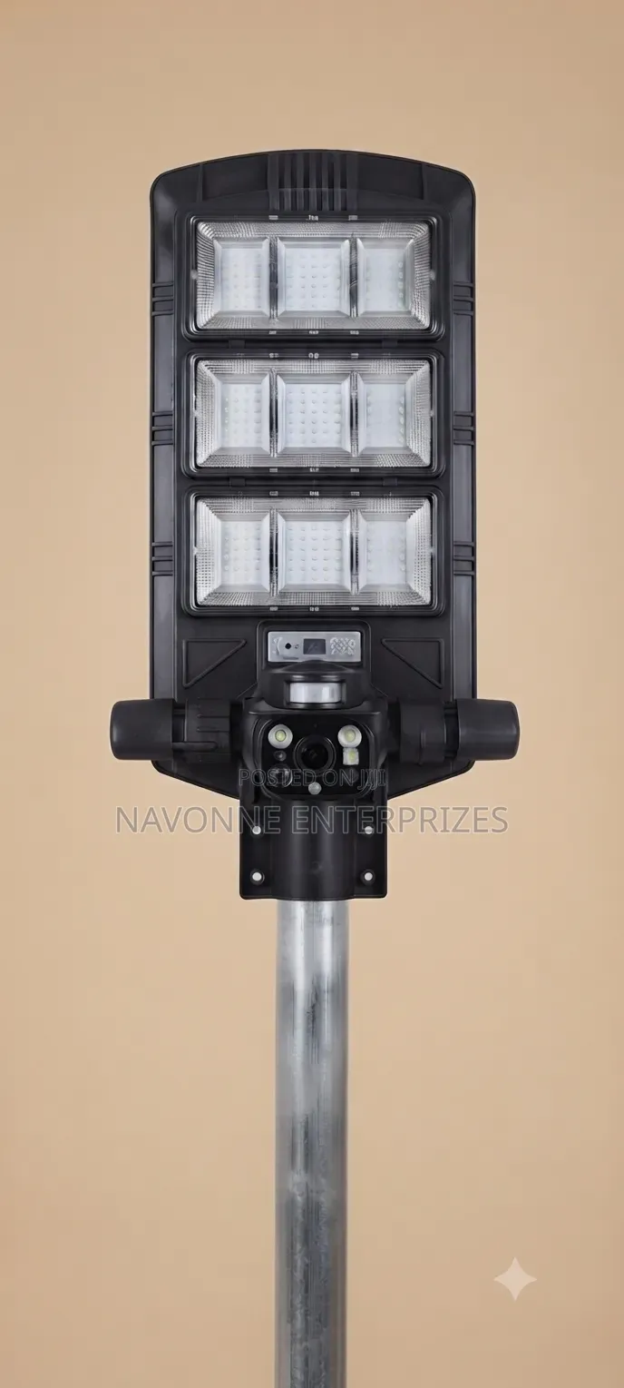 All-in-One Outdoor Solar LED Floodlight 360° Smart CCTV Camera