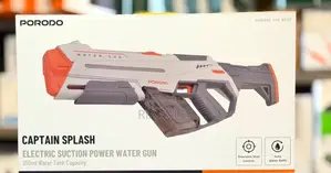 Porodo 2in1 Manual and Auto 350ml Kids Electric Water Gun