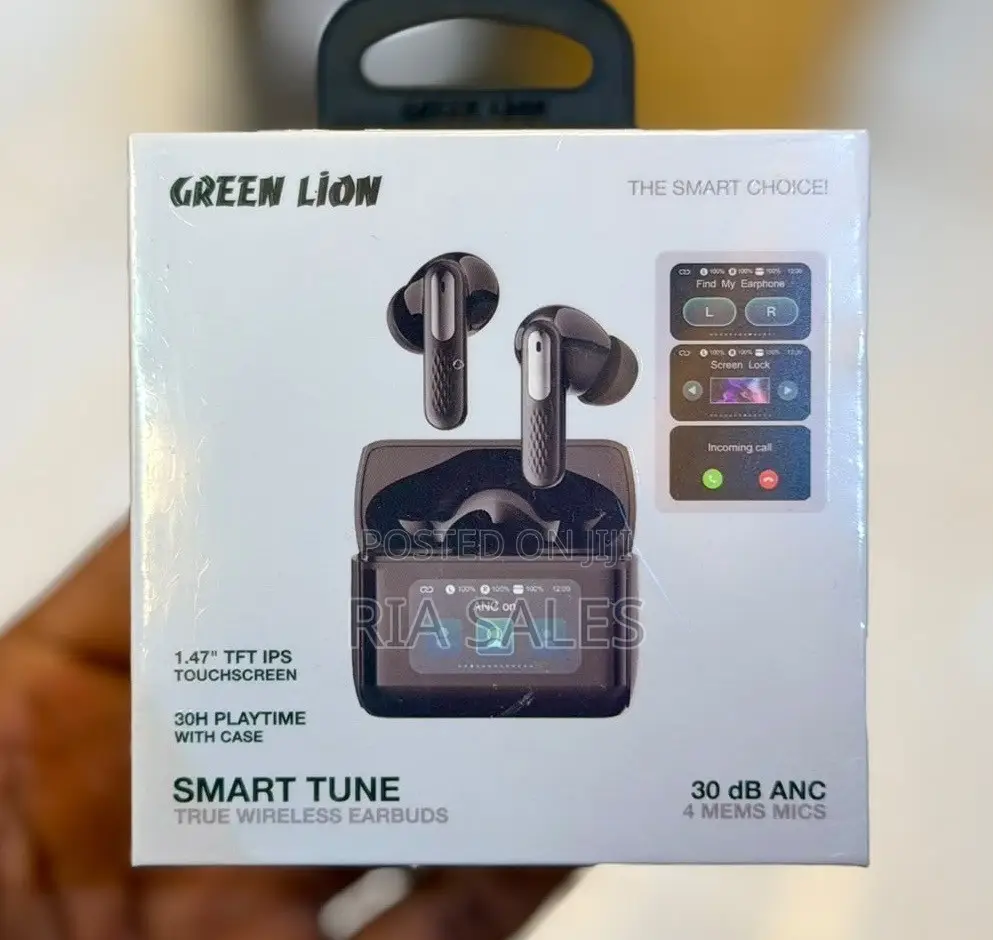 Green Lion Smart Tune True Wireless Earbuds With ANC