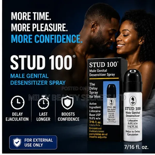 STUD 100 DELAY SPRAY FOR MEN — More Control, More Confidence
