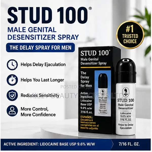 STUD 100 DELAY SPRAY FOR MEN — More Control, More Confidence