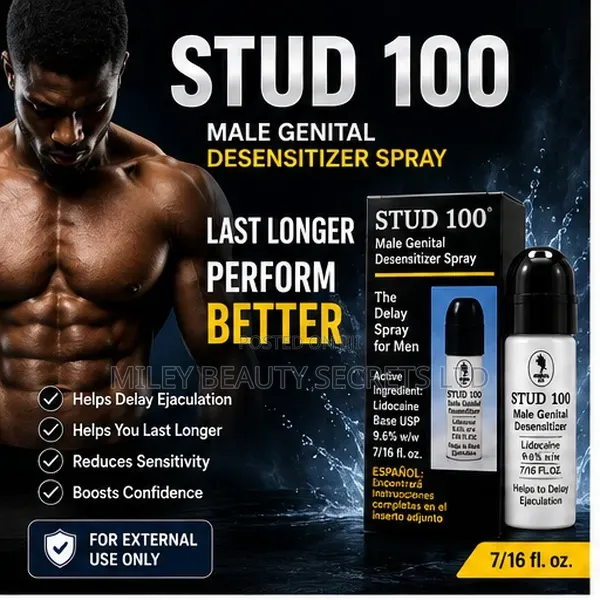 STUD 100 DELAY SPRAY FOR MEN — More Control, More Confidence