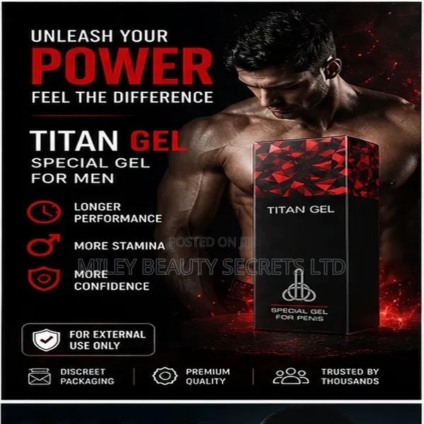 TITAN GEL — Confidence. Stamina. Performance.