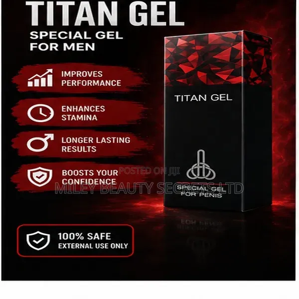 TITAN GEL — Confidence. Stamina. Performance.