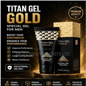 TITAN GEL GOLD — Premium Confidence for Men