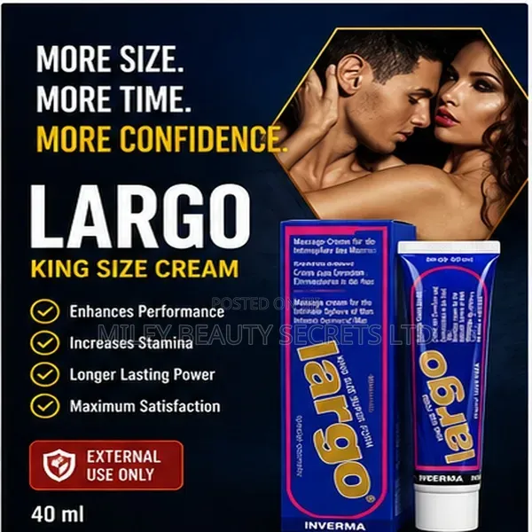 LARGO KING SIZE CREAM — Confidence When It Matters