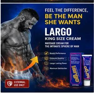 LARGO KING SIZE CREAM — Confidence When It Matters
