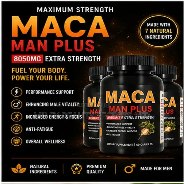 Maca Man Plus 8050mg — Extra Strength for Men