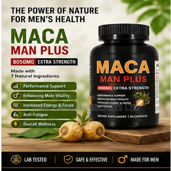 Maca Man Plus 8050mg — Extra Strength for Men