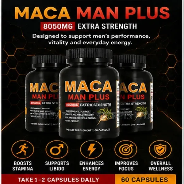 Maca Man Plus 8050mg — Extra Strength for Men