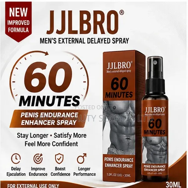 JJLBRO 60 MINUTES DELAY SPRAY — More Control. More Confidence.