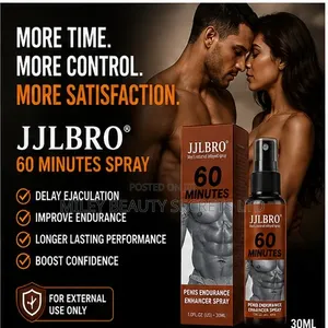 JJLBRO 60 MINUTES DELAY SPRAY — More Control. More Confidence.