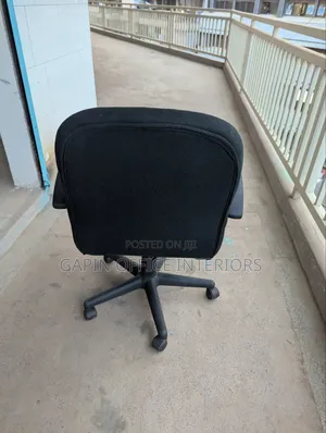 Second Hand Simple Adjustable Office Chair// Office Furniture