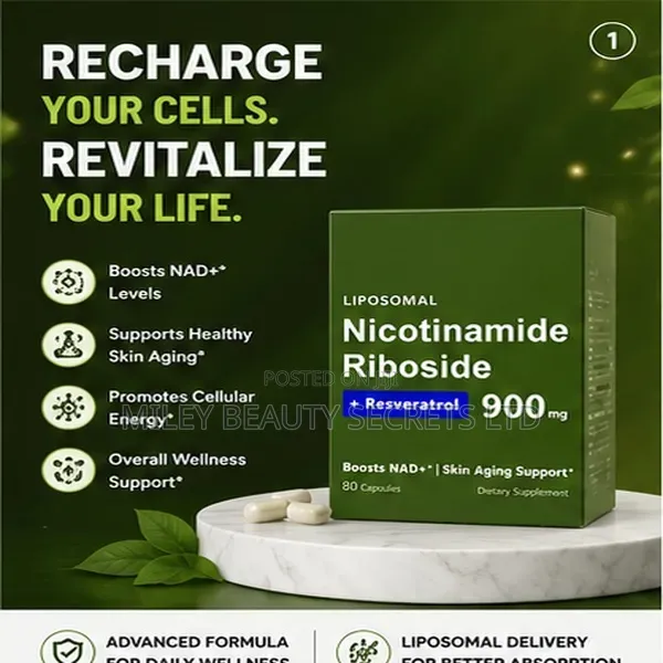 Liposomal Nicotinamide Riboside + Resveratrol 900mg