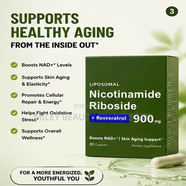 Liposomal Nicotinamide Riboside + Resveratrol 900mg