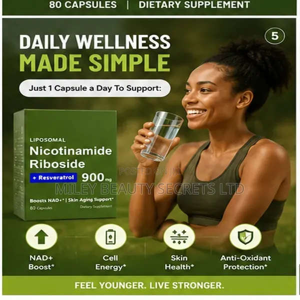 Liposomal Nicotinamide Riboside + Resveratrol 900mg